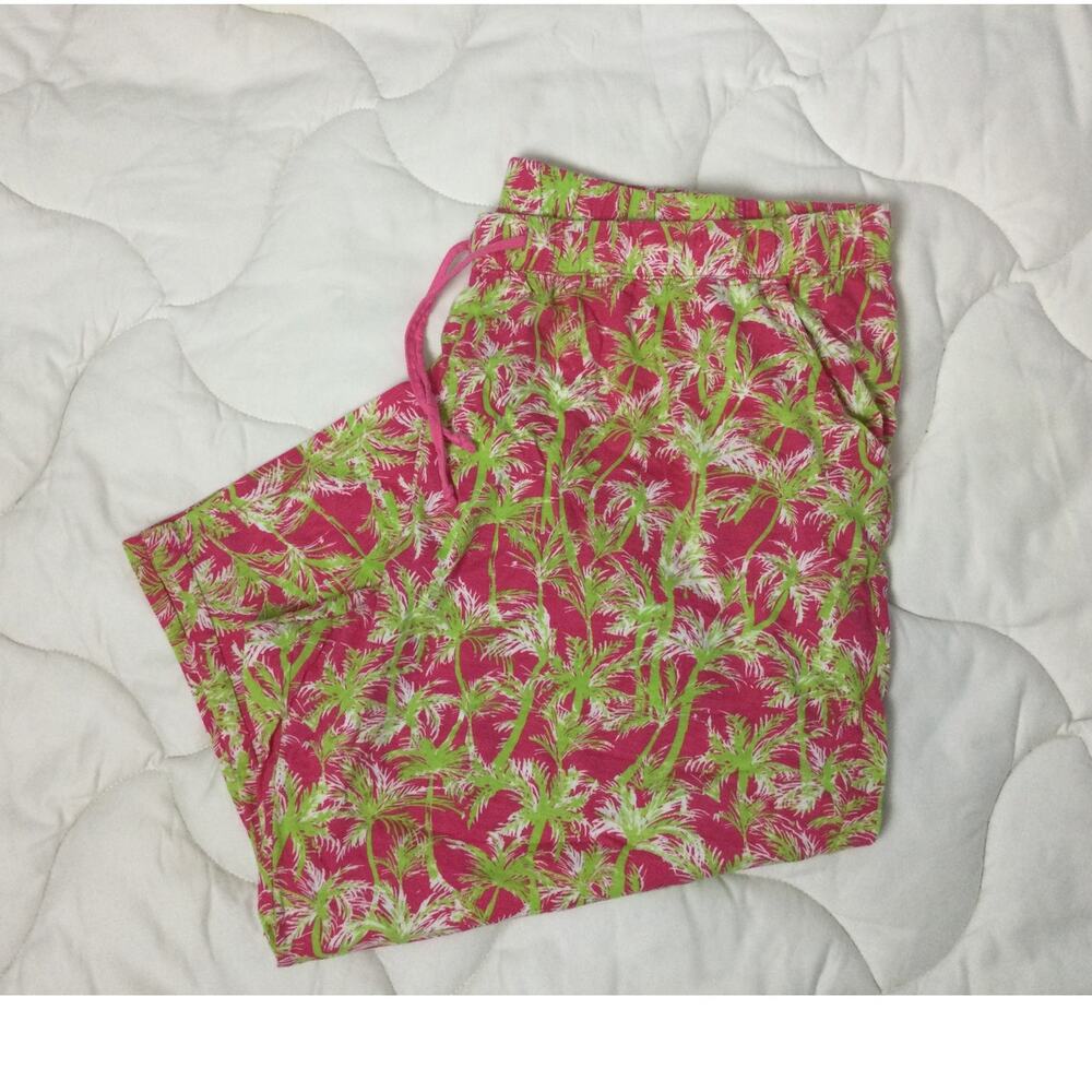 Coral Bay Womens Pajama Capri Pants 2XL